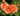 Three peach-orange roses in full bloom with green leaves and buds in a garden setting.